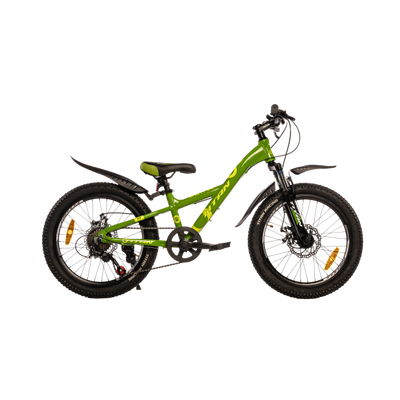 Гірський алюмінієвий велосипед Titan CALYPSO 20"10" Зелений-Жовтий 1540 фото