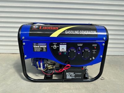 Бензиновий генератор Luotian G4600E 4 кВт з електростартом