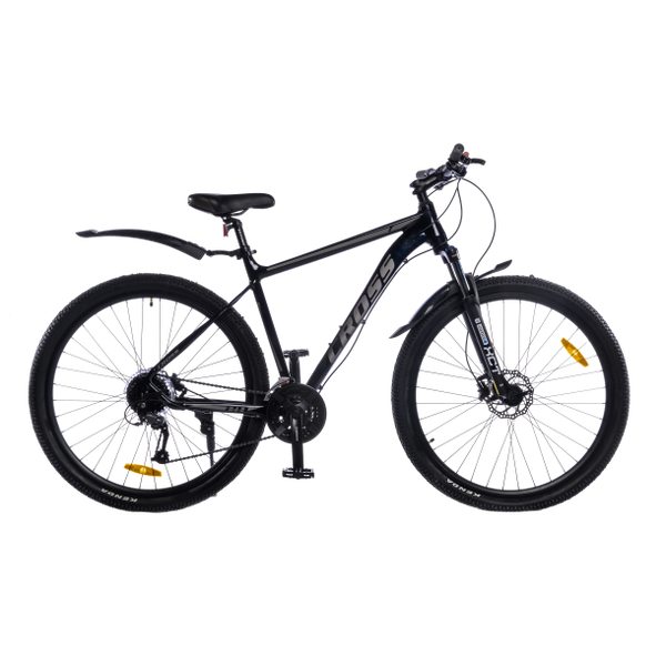 Гірський алюмінієвий велосипед Cross Galaxy 29" 20"Сірий-Чорний 1454 фото