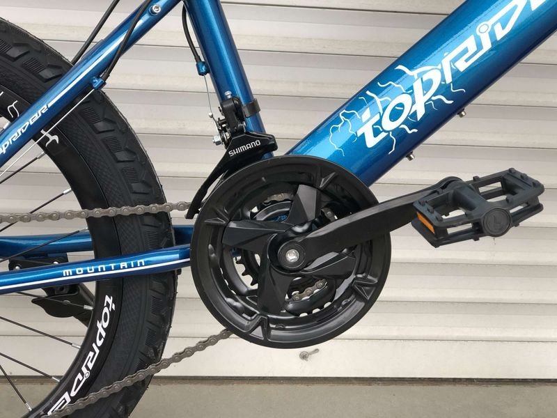 Велосипед Горный Детский TopRider 509 20" синий 509B фото
