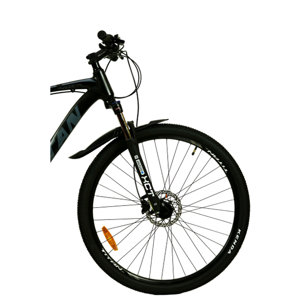 Горный алюминиевый велосипед Titan Zevs 29" 21" Черный-Серый 1585 фото