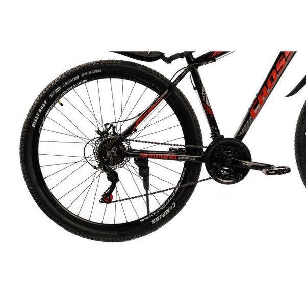 Горный алюминиевый велосипед Cross XC2921 29" 20" Черный-Красный 1318 фото