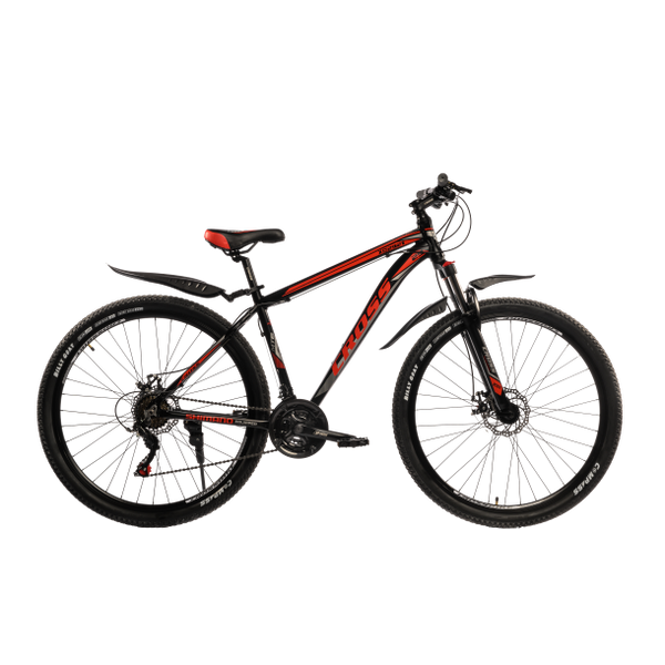 Горный алюминиевый велосипед Cross XC2921 29" 20" Черный-Красный 1318 фото