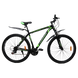 Гірський велосипед CrossBike Atlas 29" 20" Чорний-Зелений 1181 фото 1