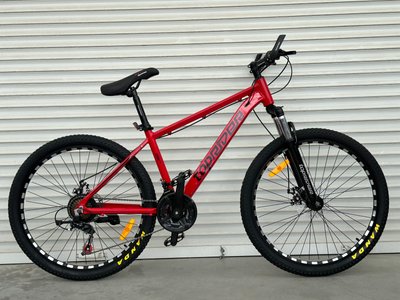 Гірський алюмінієвий велосипед TopRider 670 26" червоний 670R фото