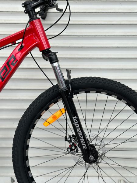 Гірський алюмінієвий велосипед TopRider 670 26" червоний 670R фото