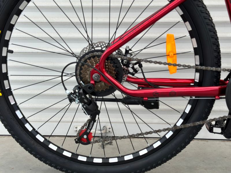 Горный велосипед TopRider 550 26" красный 550R фото