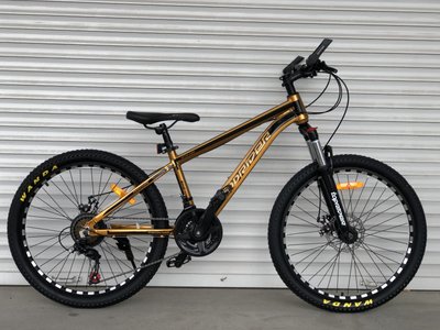 Горный алюминиевый велосипед TopRider 680 24" золотой 680zlt-24 фото