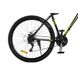 Гірський алюмінієвий велосипед CrossBike Everest 29"19" Чорний-Жовтий 1426 фото 2