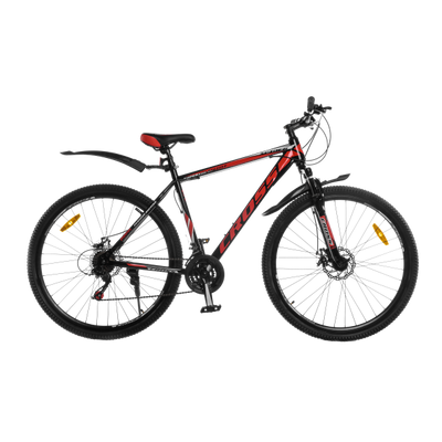 Гірський велосипед Cross Spider 29 "20" Чорний-Червоний-Білий 957 фото