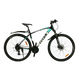 Горный алюминиевый велосипед Titan Gefest 2022 29" 20" Черный-Белый-Бирюзовый 1583 фото 1