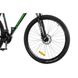 Гірський алюмінієвий велосипед CrossBike Everest 29"21" Чорний-Зелений 1430 фото 3