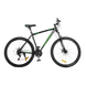 Гірський алюмінієвий велосипед CrossBike Everest 29"21" Чорний-Зелений 1430 фото 1