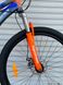 Гірський велосипед двухпідвісний 26 Toprider 910 помаранчевий 910о фото 5