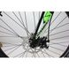 Гірський велосипед CrossBike Racer 27.5" 19" Сірий-Зелений 1233 фото 7