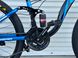 Гірський велосипед двухпідвісний 26 Toprider 910 синій 910b фото 3