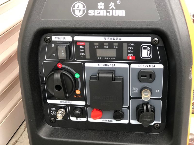 Інверторний бензиновий генератор Senjun 3500Pro 3 кВт