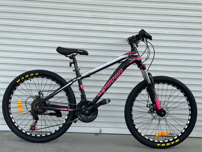 Велосипед гірський TopRider 611 24" рожевий 611r-24 фото