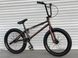 Трюковий велосипед ВМХ-5 20" коричневий bmx5-k фото 1