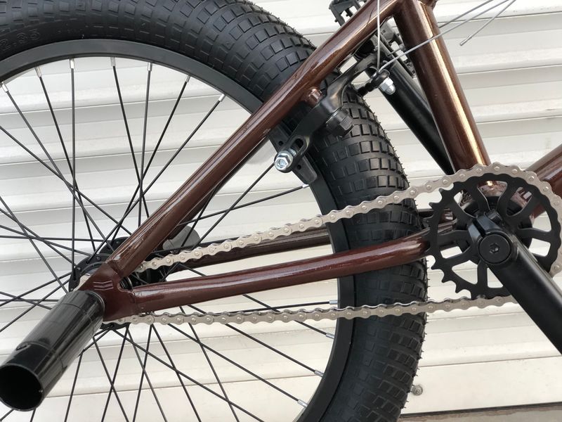 Трюковий велосипед ВМХ-5 20" коричневий bmx5-k фото
