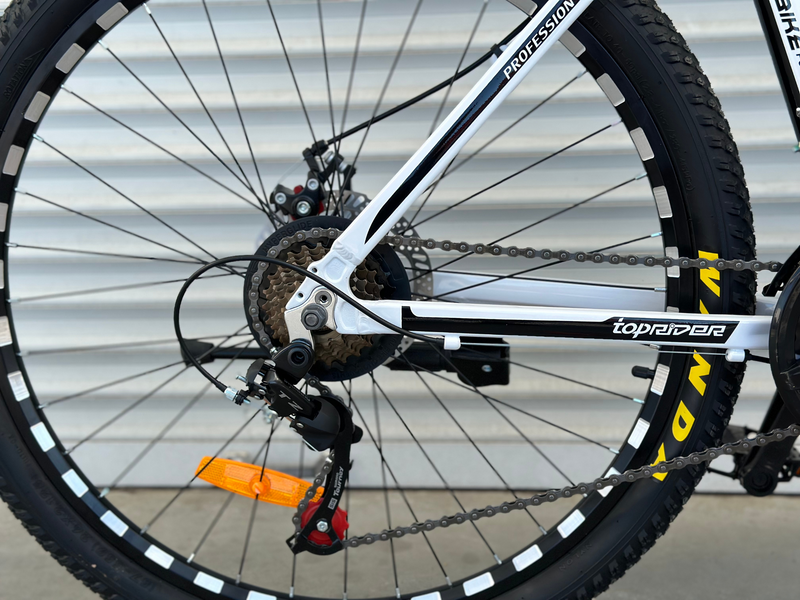 Гірський алюмінієвий велосипед TopRider 680 29" білий 680w-29 фото