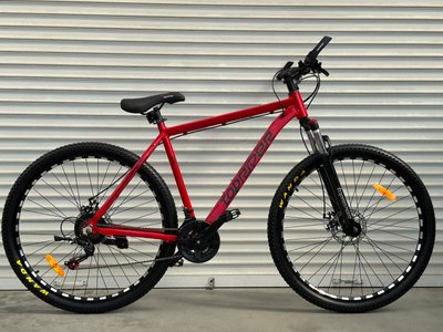 Горный алюминиевый велосипед TopRider 670 29" красный 670r-29 фото