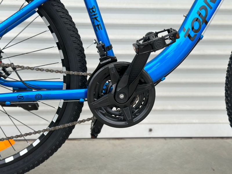 Гірський велосипед TopRider 550 26" синій 550B фото