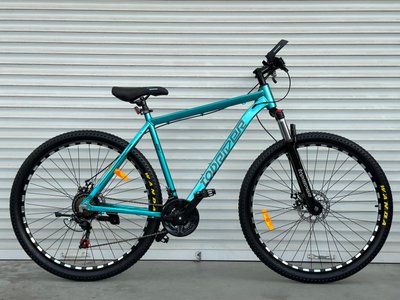 Горный алюминиевый велосипед TopRider 670 29" синий 670b-29 фото