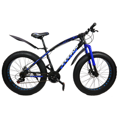 Гірський велосипед фетбайк Titan Jaguar 2021 26" 17,5" Синiй 1138 фото